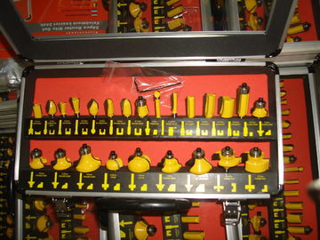 TC-024A มือ Router เครื่องอะไหล่ 24pcs TCT Router Bit ตั้งค่าสำหรับงานไม้