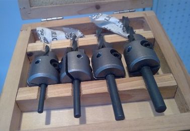 TC-004V มืออะไหล่เครื่องมือ 4pcs TCT คาร์ไบด์ดีลเปิดแล้ว Countersink ดอกสว่านเจาะไม้เจาะ