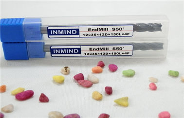 จบซีเอ็นซีคาร์ไบด์เครื่องมือตัด Mirco ยาวขลุ่ย End Mills เหล็กสแตนเลส
