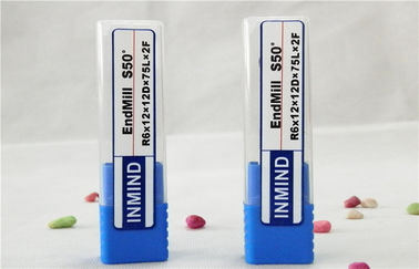 HRC50 คาร์ไบด์บอลจมูกโรงสีสิ้นสุด Mirco เมล็ดเครื่องมือตัด Endmill หยาบเพื่อการตกแต่ง