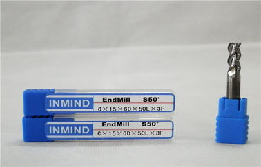 เกลียวเคลือบ TiAlN บอลจมูก End Mills, ลองขลุ่ย End Mills สำหรับการตัดอลูมิเนียม