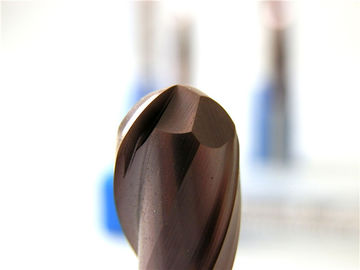 TiAlN เคลือบบอลไมโคร End Mills โซลิดคาร์ไบด์เครื่องมือตัดด้วยความเร็วสูง