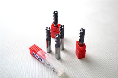 ซีเอ็นซีคาร์ไบด์ความเร็วสูง End Mills ตัด TiAlN เครื่องมือตัดเคลือบ