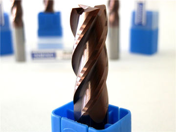 ที่กำหนดเองแข็งคาร์ไบด์ไมโคร End Mills ยาวก้านเคลือบเครื่องมือตัด