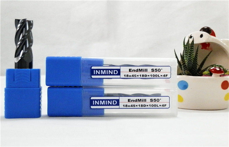 ที่มีประสิทธิภาพสูงแข็งคาร์ไบด์ End Mill HRC50 มาตรฐานความยาวประเภท